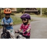helmet FORCE ZEBU with light, violet
