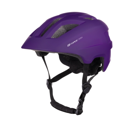 helmet FORCE ZEBU with light, violet
