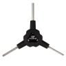 hex Y wrench FORCE 4/ 5/ 6 mm, black