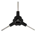 hex Y wrench FORCE 4/ 5/ 6 mm, black