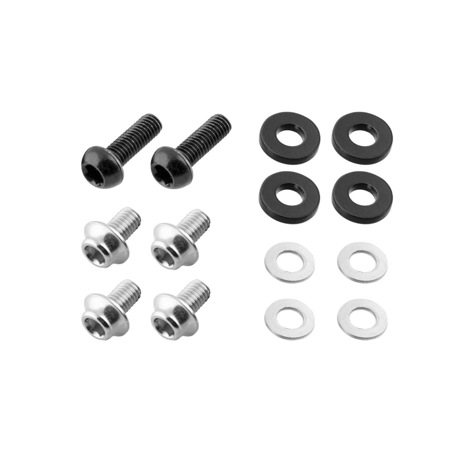 holder for bottle cages on the frame, Al, black