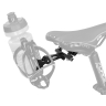 holder for bottle cages onto saddle rails,Al,black