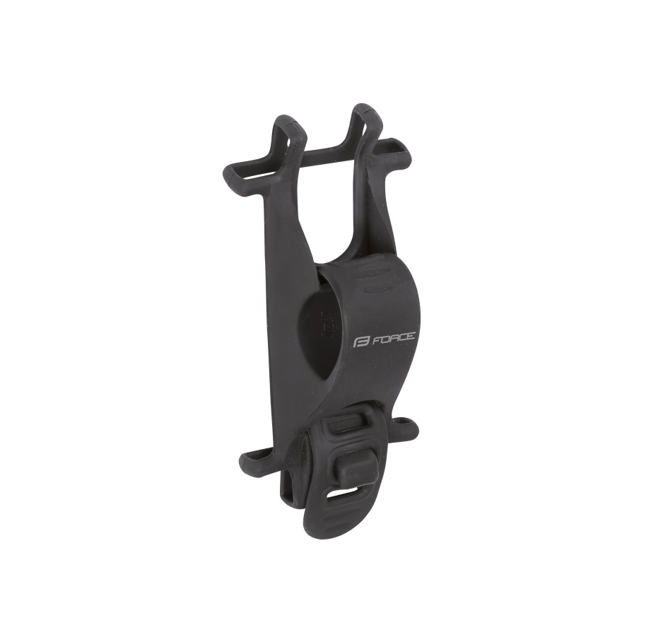 holder FORCE for phone on handlebars, silicone blk