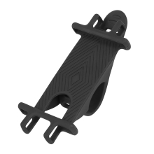 holder FORCE for phone on handlebars, silicone blk