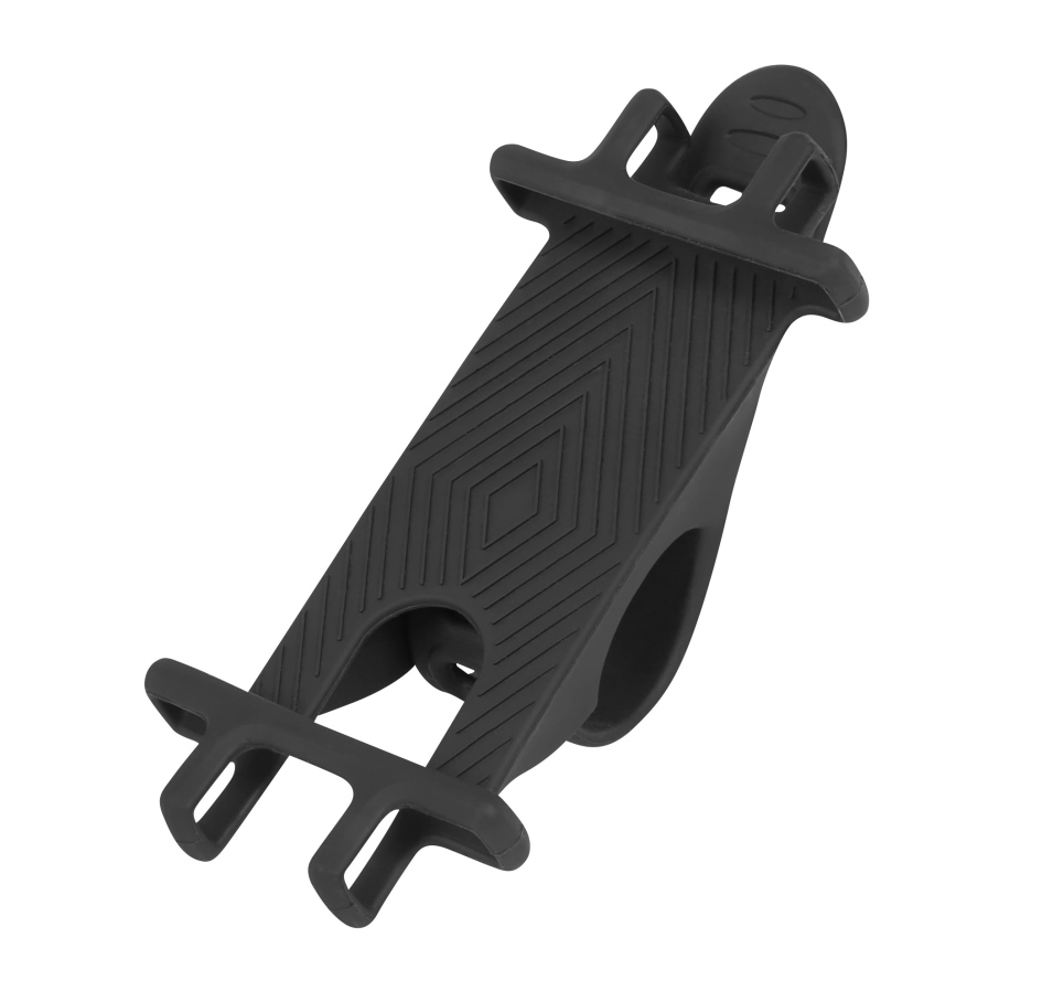 holder FORCE for phone on handlebars, silicone blk