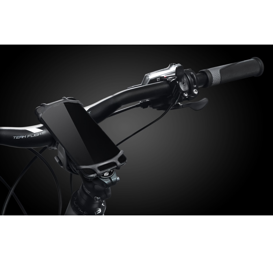 holder FORCE for phone on stem, silicone black