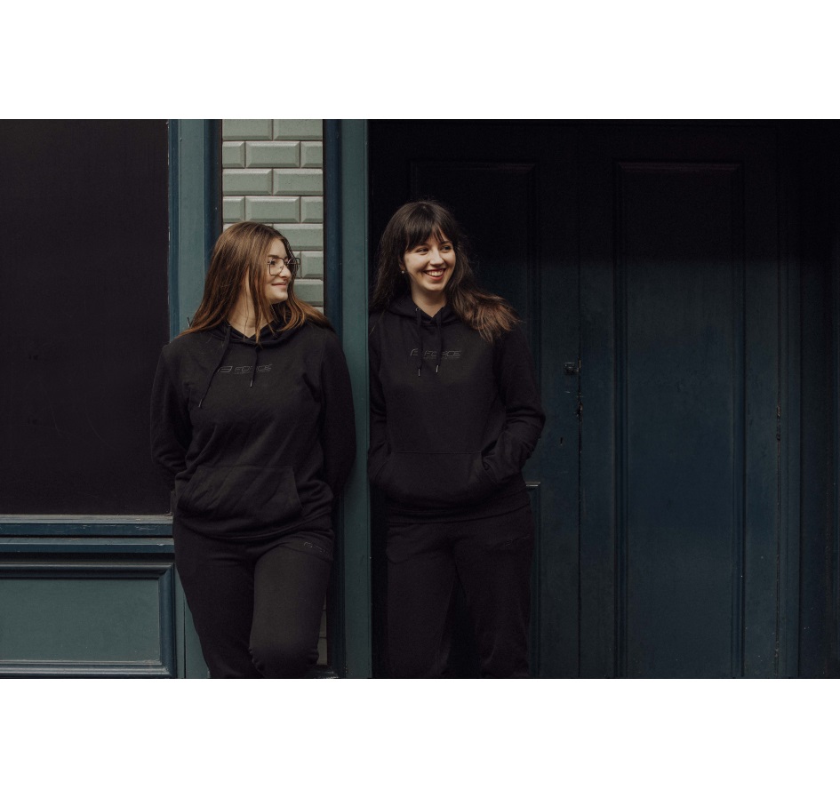 hoodie FORCE COMFY UNI, black
