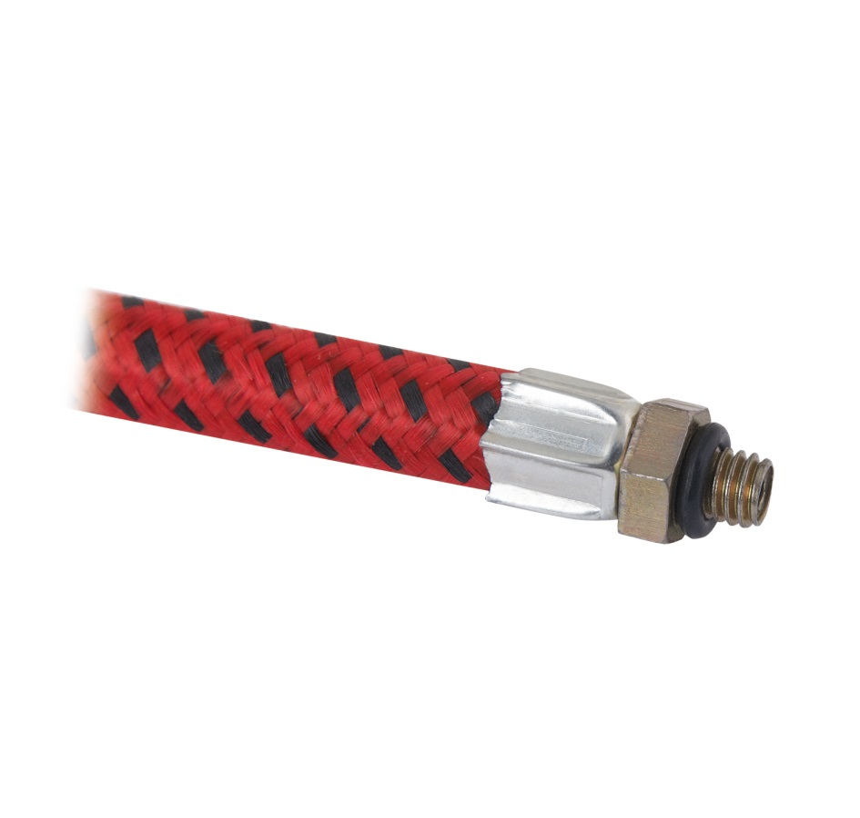 hose with pump head SCHRADER M6 thread