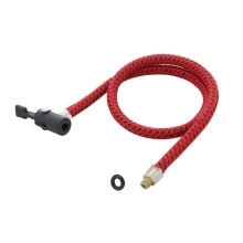hose with pump head SCHRADER M8 thread