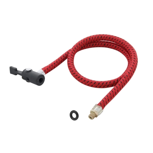 hose with pump head SCHRADER M8 thread