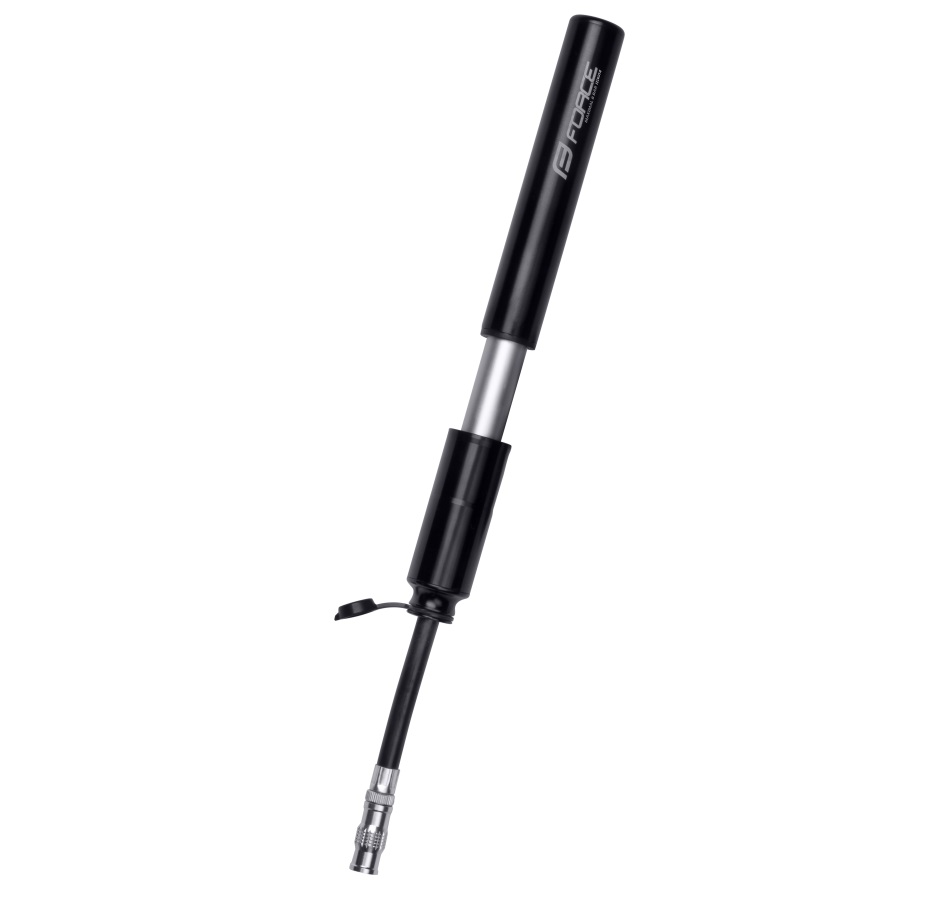 hustilka FORCE HOSE - 15,5cm, s hadičkou,černá