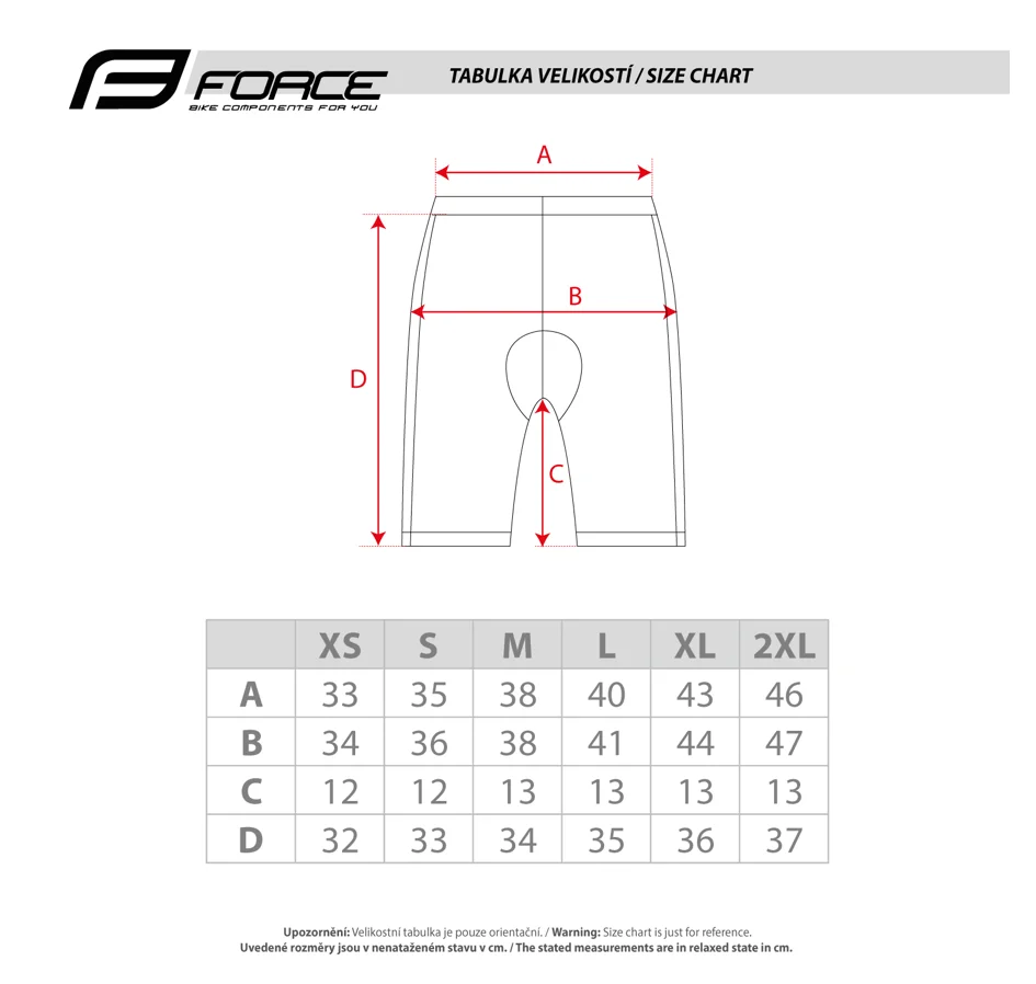 inner pad for MTB shorts SUPPORT, black