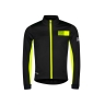 jacket F FROST KID softshell, black-fluo 128-140
