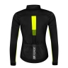 jacket F FROST LADY softshell winter, black-fluo