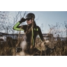 jacket F FROST LADY softshell winter, black-fluo