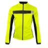jacket F FROST LADY softshell zimní, fluo-black XS
