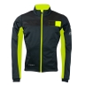 jacket F FROST softshell winter, black-fluo S