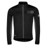 jacket F FROST softshell winter, black-grey