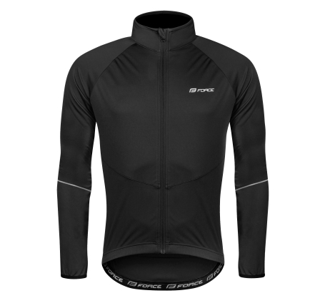 jacket FORCE ARROW softshell, black