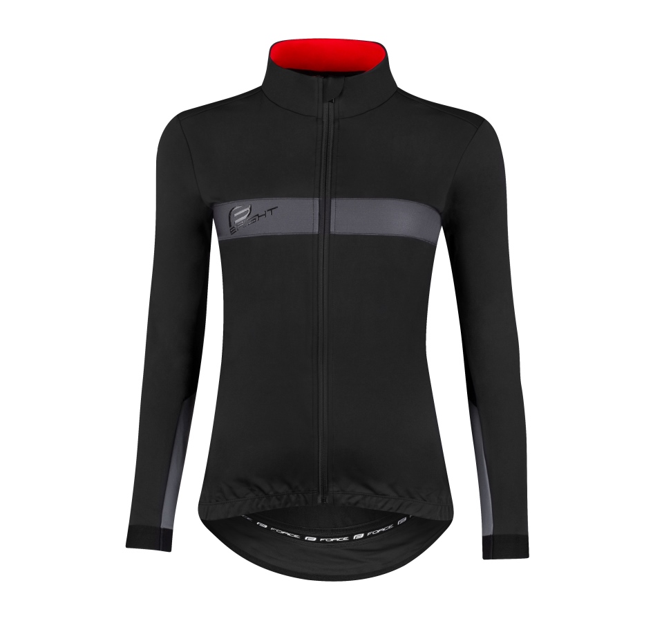 jacket FORCE BRIGHT LADY winter, black XXL