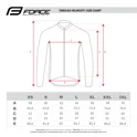 jacket FORCE WINDPRO windproof, black XS