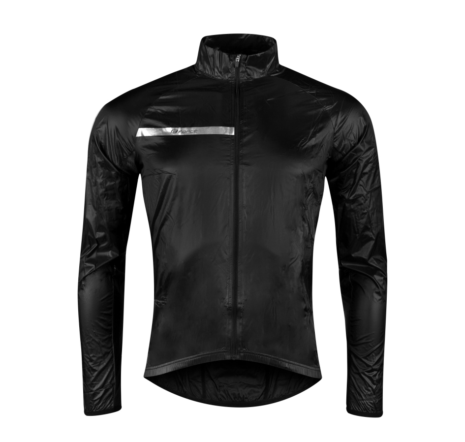 jacket FORCE WINDPRO windproof, black