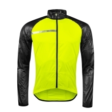 jacket FORCE WINDPRO windproof, fluo-black