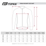 jacket FORCE X70 windster winter, black