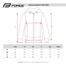 jacket/sweatshirt F ELEGANT with zipper black 