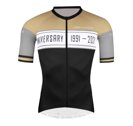 jersey F ANNIVERSARY sh. sleeves, black-gold