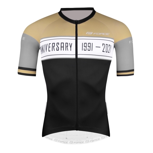 jersey F ANNIVERSARY sh. sleeves, black-gold