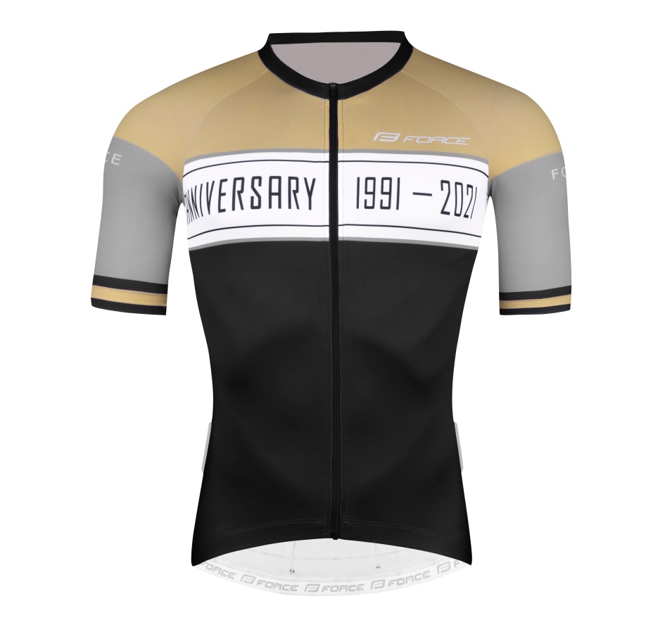 jersey F ANNIVERSARY sh. sleeves, black-gold