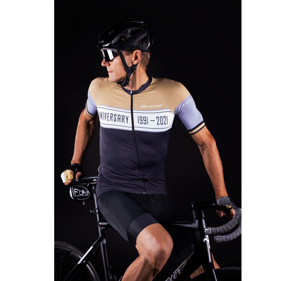 jersey F ANNIVERSARY UNI short sl, black-gold