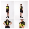 jersey F ASCENT LADY short sl, green-fluo 