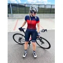 jersey F ASCENT UNI short sl, blue-red