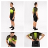 jersey F ASCENT UNI short sl, green-fluo 