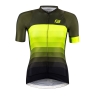 jersey F ASCENT UNI short sl, green-fluo M