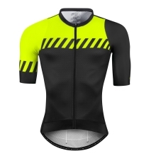 jersey F FASHION, short sleeves, black-fluo 