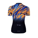 jersey F LIFE UNI short sl, blk-blue-orange