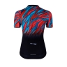 jersey F LIFE UNI short sl, blk-petrol bl-red