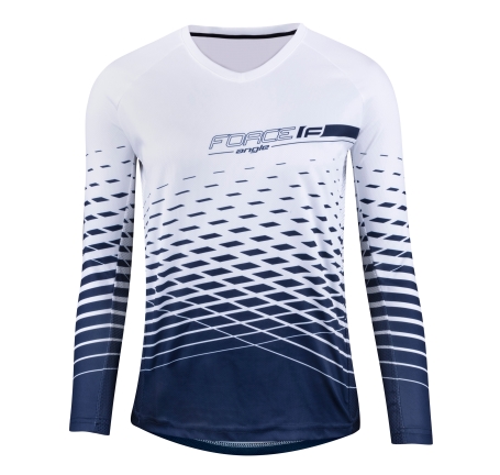 jersey F MTB ANGLE LADY long sl, white-blue