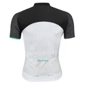 jersey F POINTS LADY short sl, blck-wh-turquoise