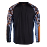 jersey F RECKLESS long sl, black-orange