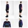 jersey F RECKLESS long sl, black-red-blue