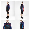 jersey F RECKLESS long sl, black-red-blue