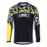 jersey F RECKLESS long sl, black-yellow-grey