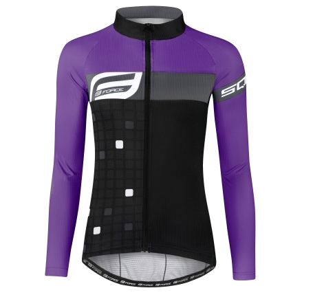 jersey F SQUARE LADY long sl, black-purple