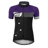jersey F SQUARE LADY short sl, black-purple