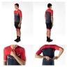 jersey FORCE ART short sl, navy blue-red