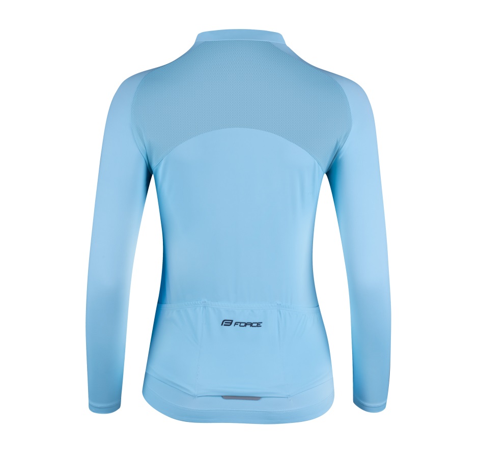 jersey FORCE CHARM LADY long sleeve, light blue